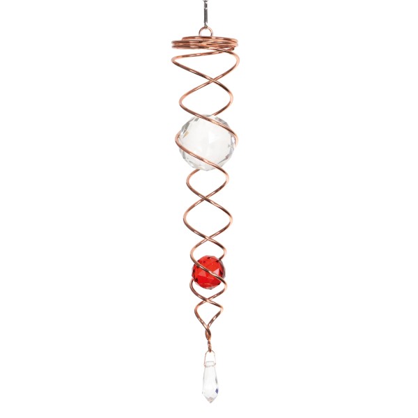CRYSTAL TWISTER COPPER red